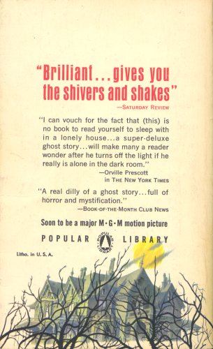 The Haunting of Hill House - Back Cover
