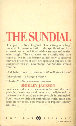 The Sundial - Back Cover