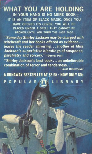 We Have Always Lived In The Castle - Back Cover