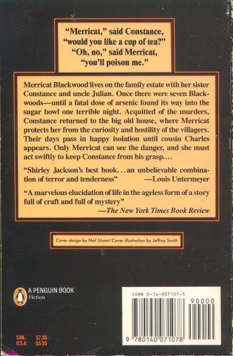 We Have Always Lived In The Castle - Back Cover