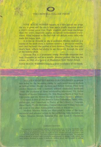 9 Magic Wishes - Back Cover