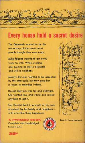 The Road Through The Wall - Back Cover