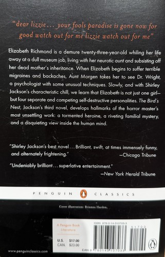 The Bird's Nest - Back Cover