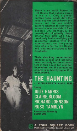 The Haunting of Hill House - Back Cover
