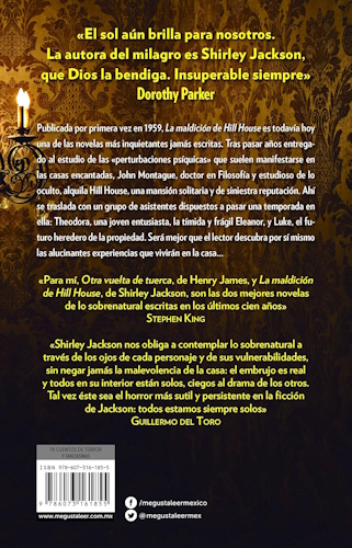 The Haunting of Hill House - Back Cover