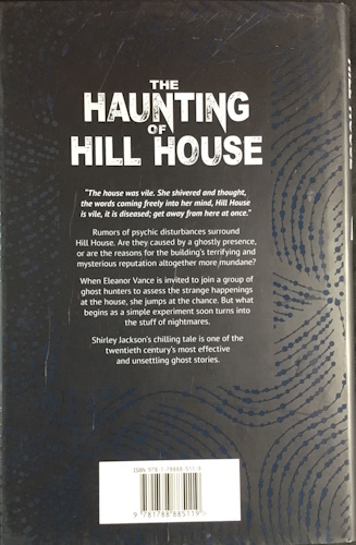 The Haunting of Hill House - Back Cover