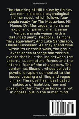 The Haunting of Hill House - Back Cover