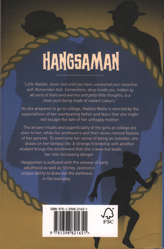 Hangsaman - Back Cover