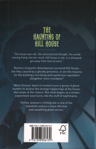 The Haunting of Hill House - Back Cover