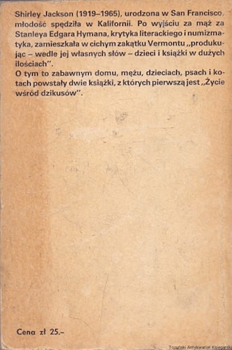 Life Among The Savages - Back Cover