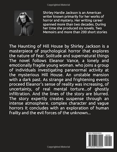 The Haunting of Hill House - Back Cover