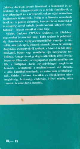 The Lottery - Back Cover